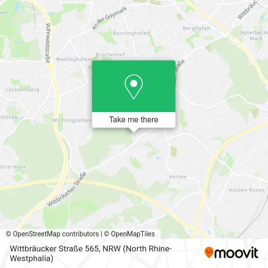 Карта Wittbräucker Straße 565