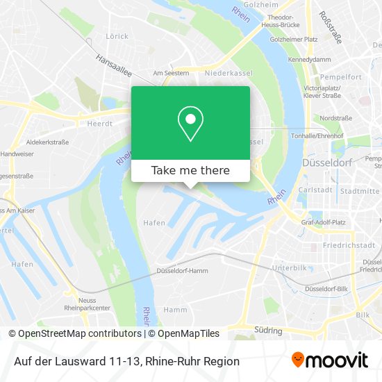Auf der Lausward 11-13 map