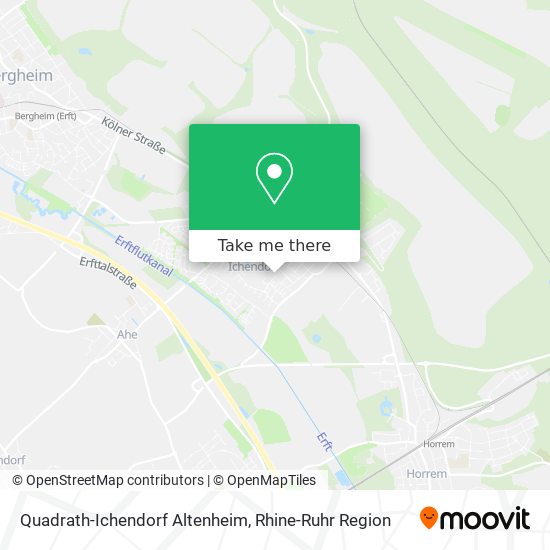 Quadrath-Ichendorf Altenheim map