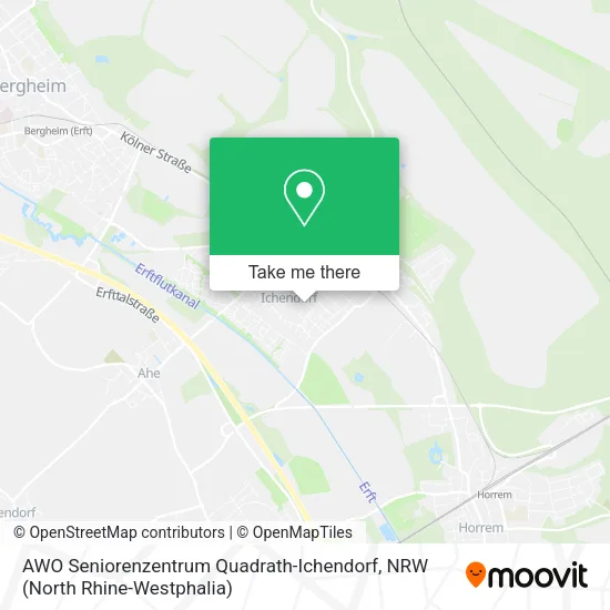 Карта AWO Seniorenzentrum Quadrath-Ichendorf