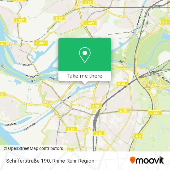 Schifferstraße 190 map
