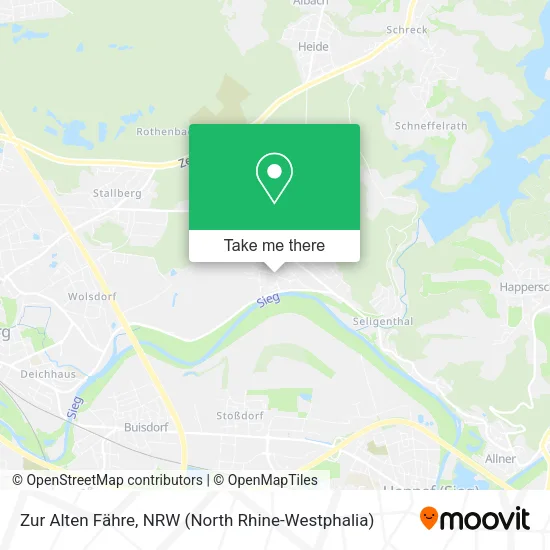 Карта Zur Alten Fähre