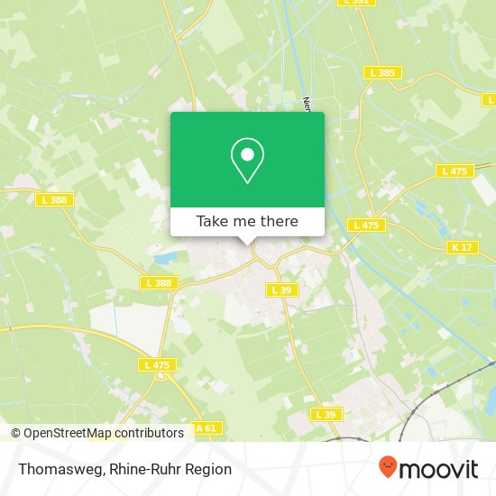 Thomasweg map