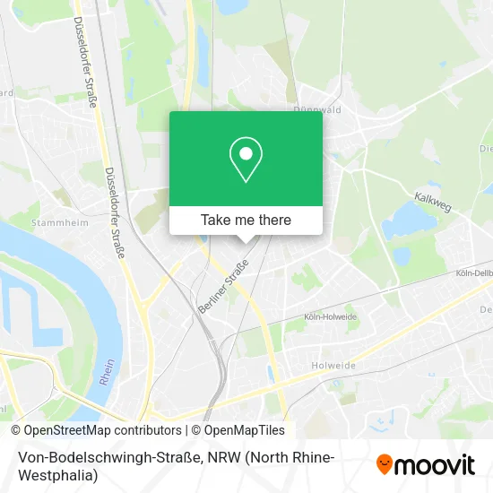 Карта Von-Bodelschwingh-Straße