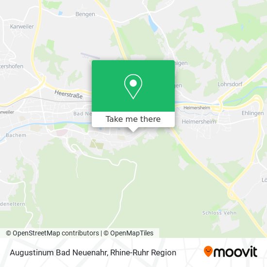 Augustinum Bad Neuenahr map