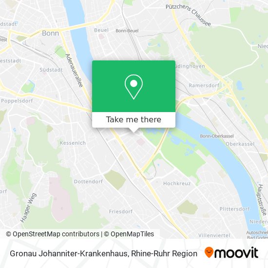 Gronau Johanniter-Krankenhaus map