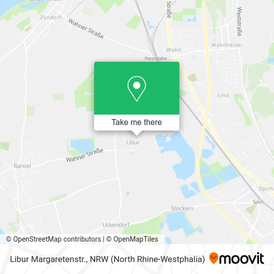 Карта Libur Margaretenstr.