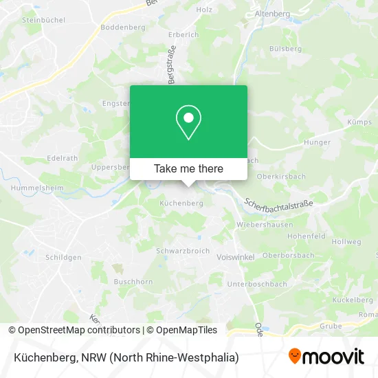 Карта Küchenberg