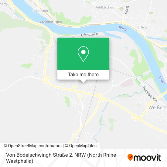 Карта Von-Bodelschwingh-Straße 2