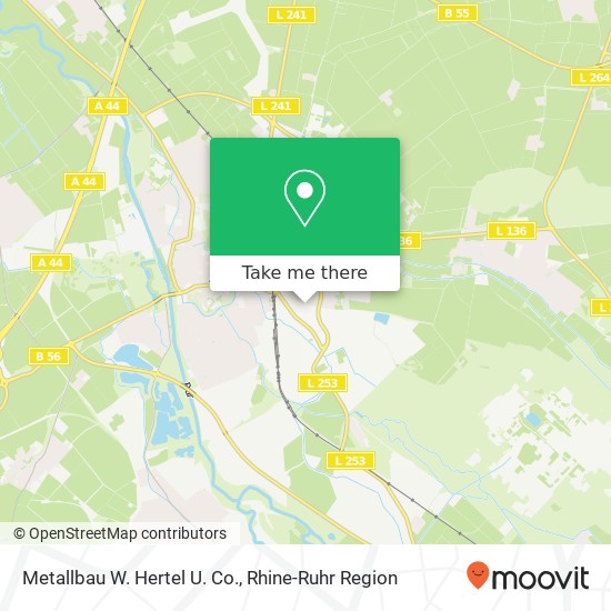 Metallbau W. Hertel U. Co. map