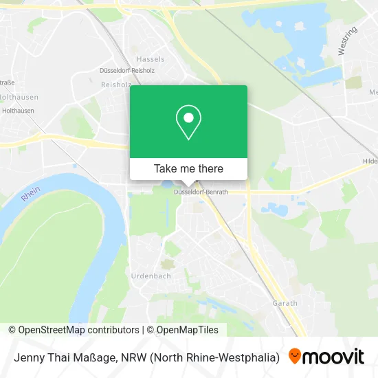 Карта Jenny Thai Maßage