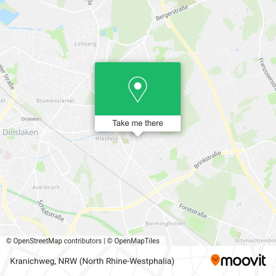 Kranichweg map