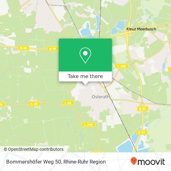 Карта Bommershöfer Weg 50