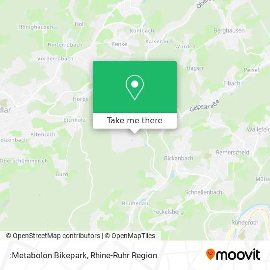 Карта :Metabolon Bikepark