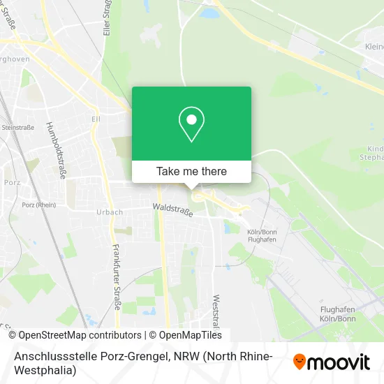 Карта Anschlussstelle Porz-Grengel