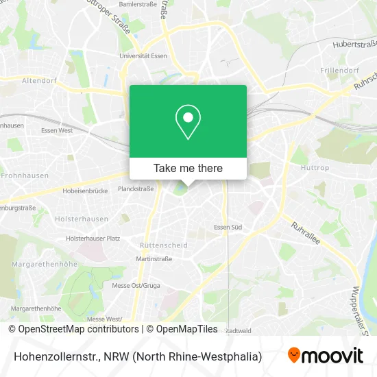 Карта Hohenzollernstr.