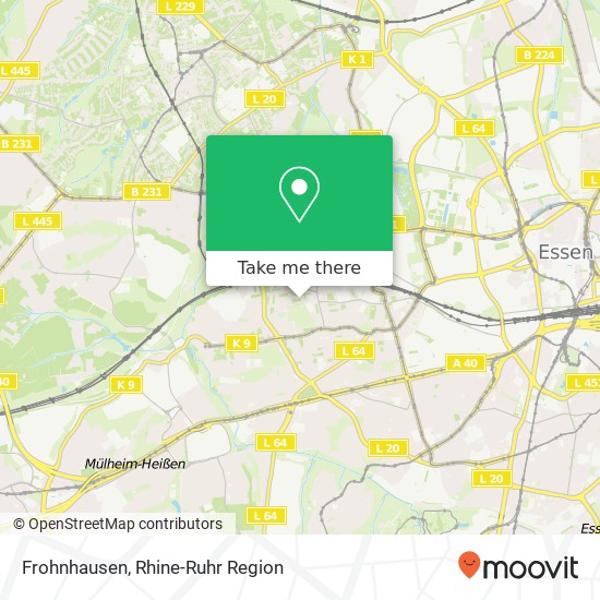 Frohnhausen map