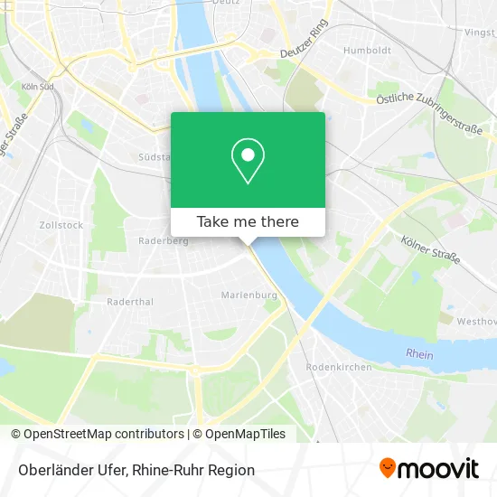 Карта Oberländer Ufer