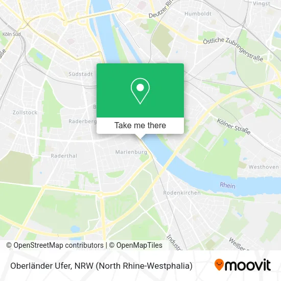 Карта Oberländer Ufer