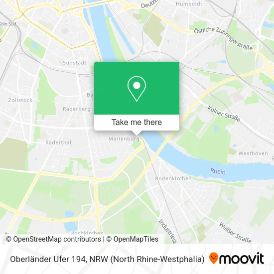 Карта Oberländer Ufer 194