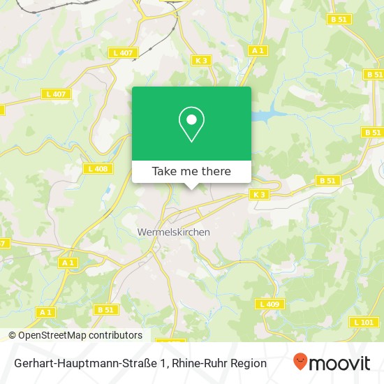 Карта Gerhart-Hauptmann-Straße 1