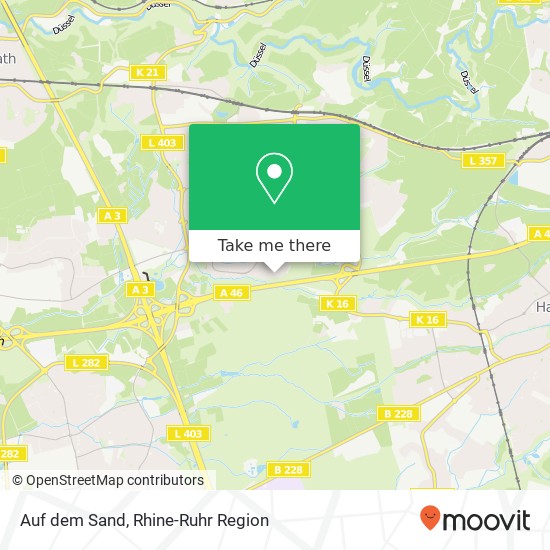 Auf dem Sand map