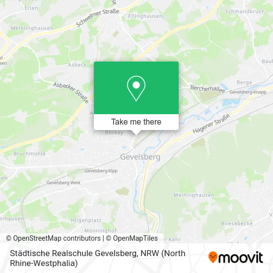 Städtische Realschule Gevelsberg map