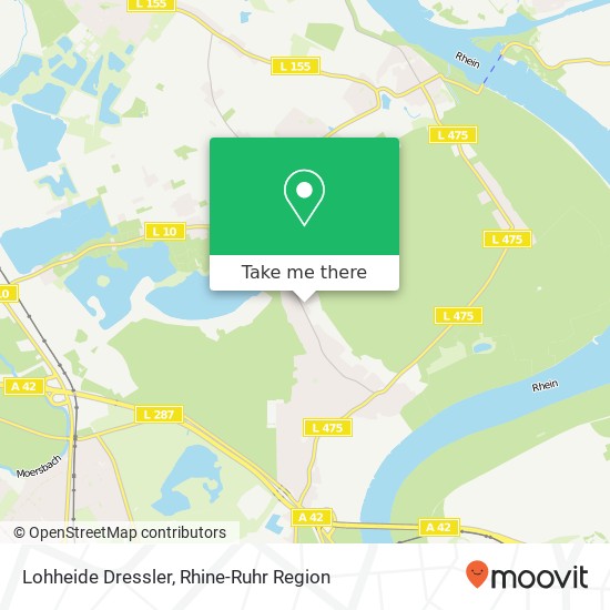 Lohheide Dressler map