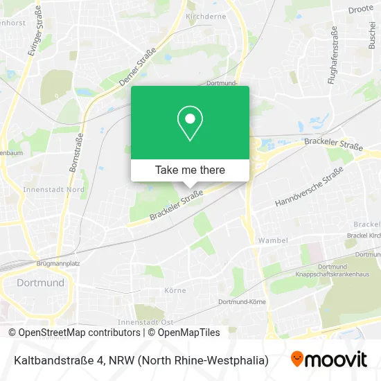 Kaltbandstraße 4 map