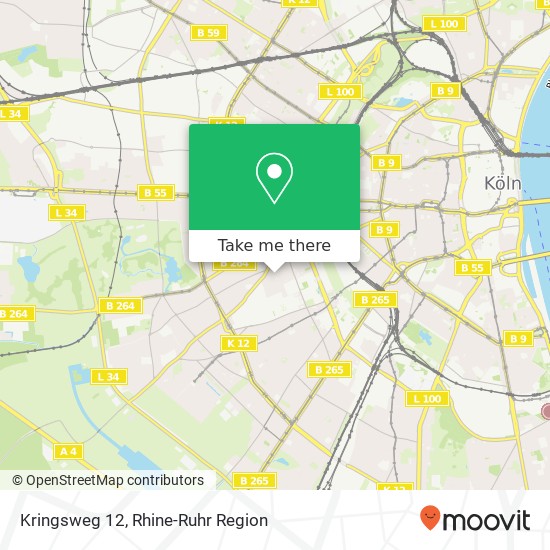 Kringsweg 12 map