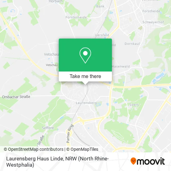 Laurensberg Haus Linde map