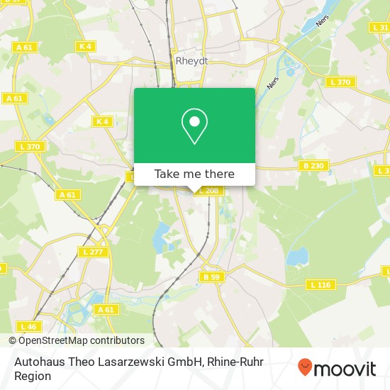 Autohaus Theo Lasarzewski GmbH map