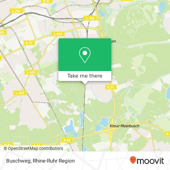 Buschweg map