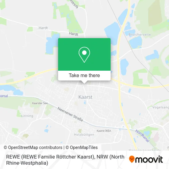 Карта REWE (REWE Familie Röttcher Kaarst)