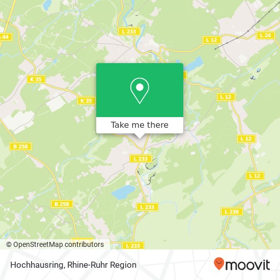 Hochhausring map