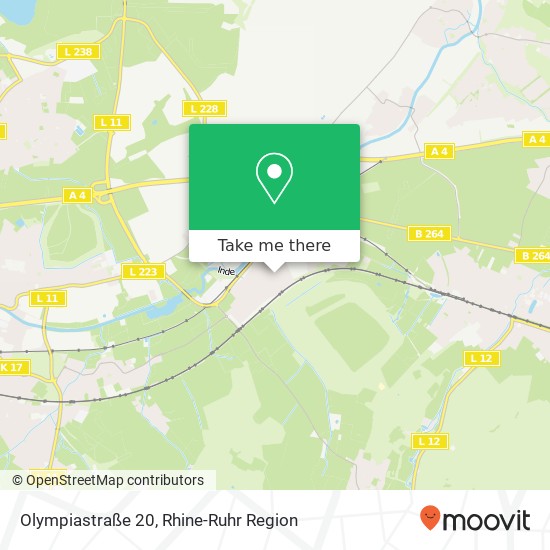 Olympiastraße 20 map