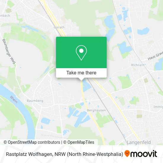 Карта Rastplatz Wolfhagen