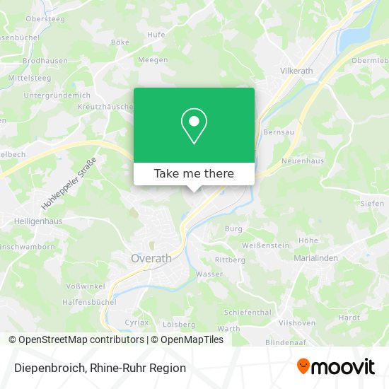 Diepenbroich map