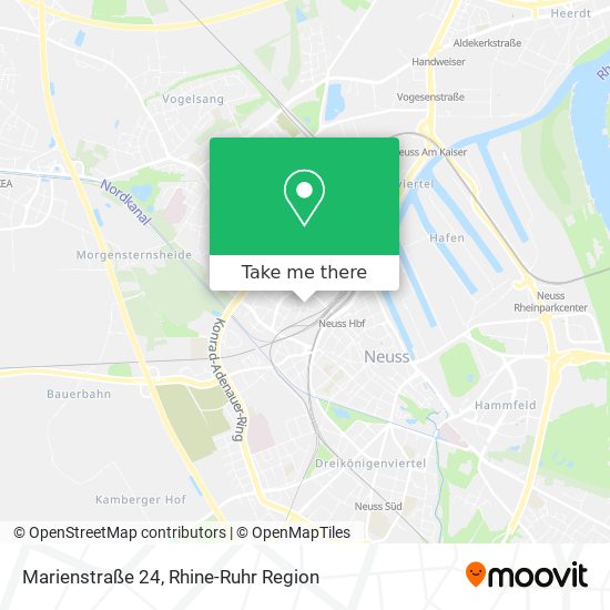 Marienstraße 24 map