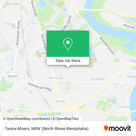 Карта Tedox-Moers