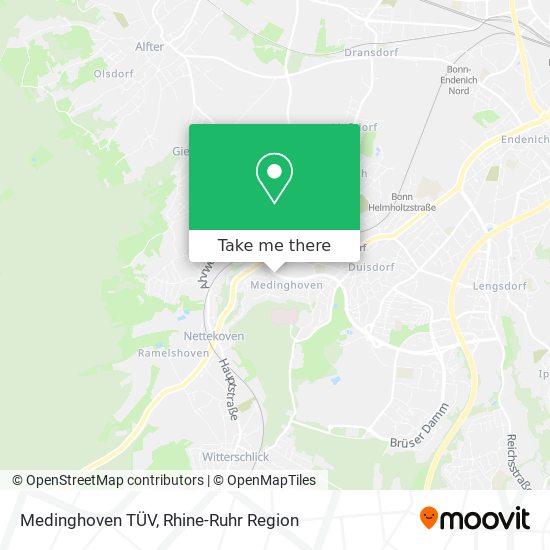 Medinghoven TÜV map