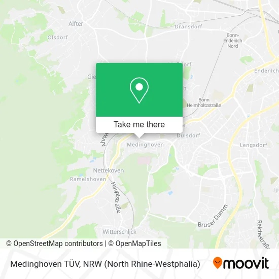Medinghoven TÜV map