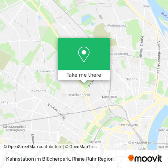Kahnstation im Blücherpark map