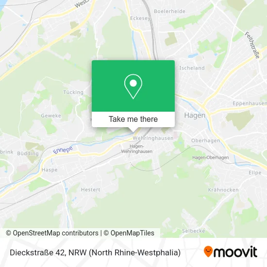 Карта Dieckstraße 42