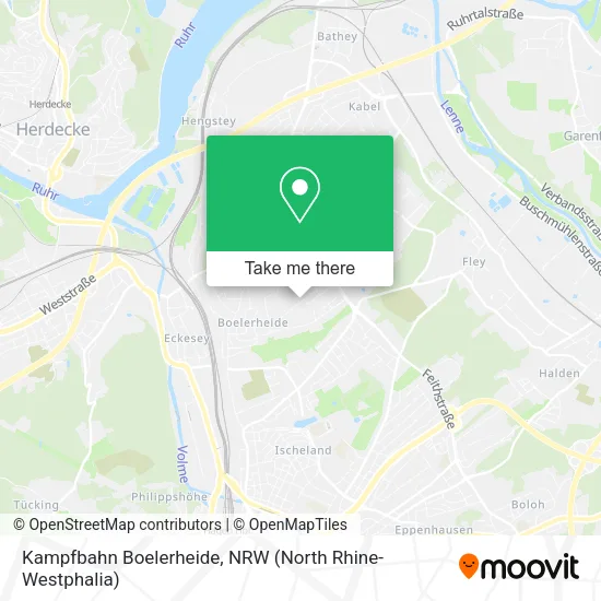 Карта Kampfbahn Boelerheide