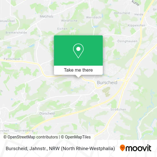 Burscheid, Jahnstr. map