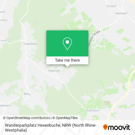 Карта Wanderparkplatz Hexenbuche