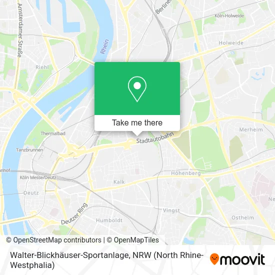 Карта Walter-Blickhäuser-Sportanlage