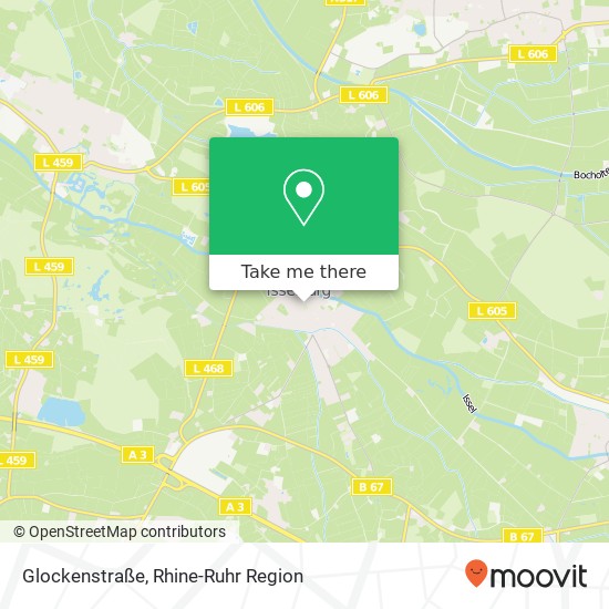 Glockenstraße map