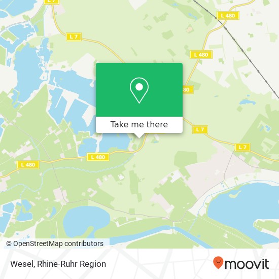 Wesel map